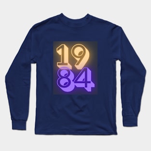 1984, retro Long Sleeve T-Shirt